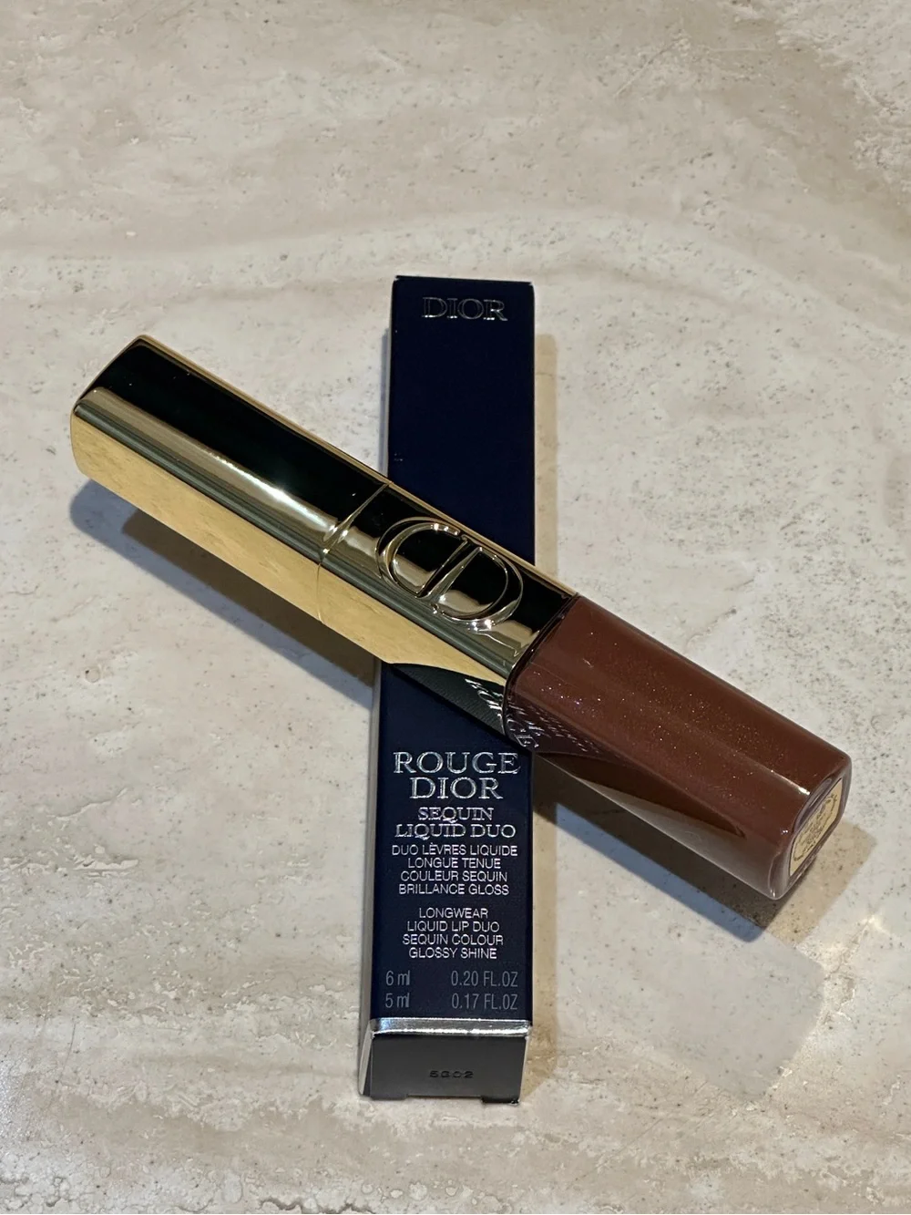 Dior Rouge Dior Sequin Liquid Duo - 719 Acrobat Holiday 2025 - Limited Edition